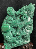 Load image into Gallery viewer, Malachite dragon